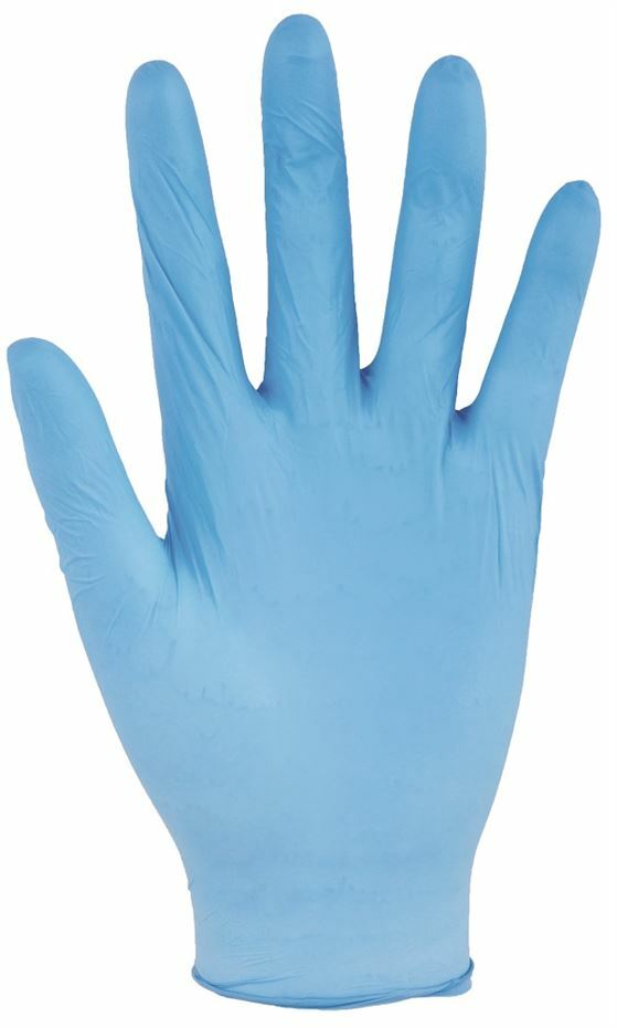 PROTECTS HYGIENIC VINYL Jednorazové vinylové rukavice Modrá, 100 / 90 kusov, 8