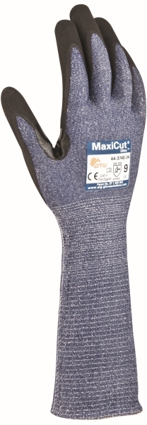 44-3745 MAXICUT ULTRA Protiporezné rukavice Čierna, 8