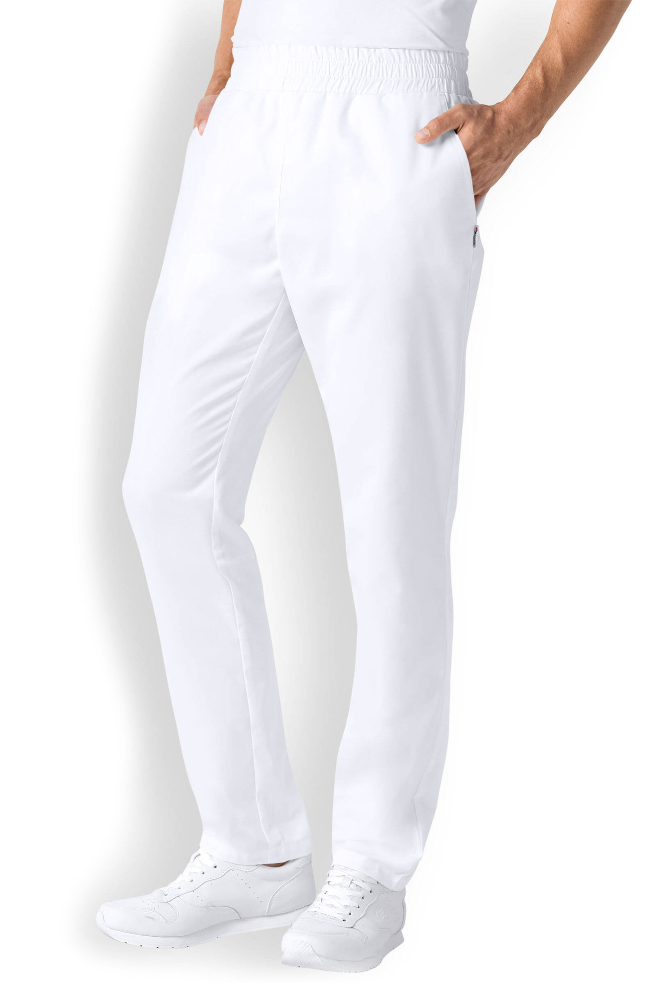CORE Nohavice unisex Biela, S