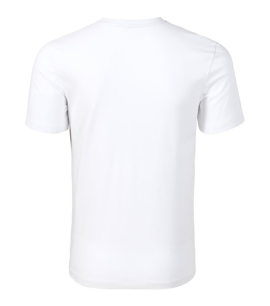 ACTION V-NECK 700 Tričko pánske Biela, S
