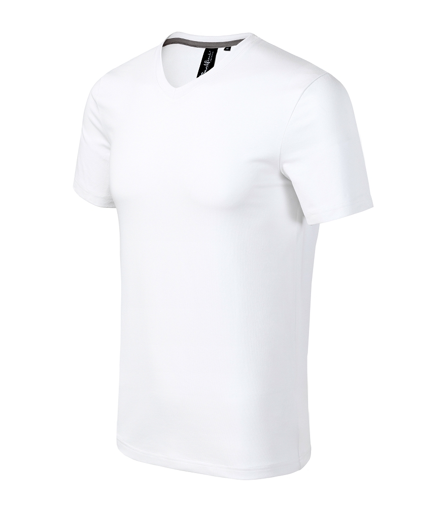 ACTION V-NECK 700 Tričko pánske Biela, S