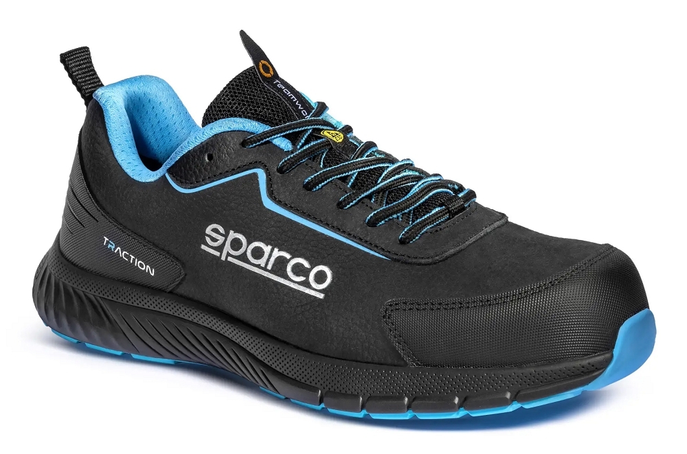 TRACTION TAKUMA ESD S3S SR FO HRO SC Bezpečnostná obuv Čierna-Modrá