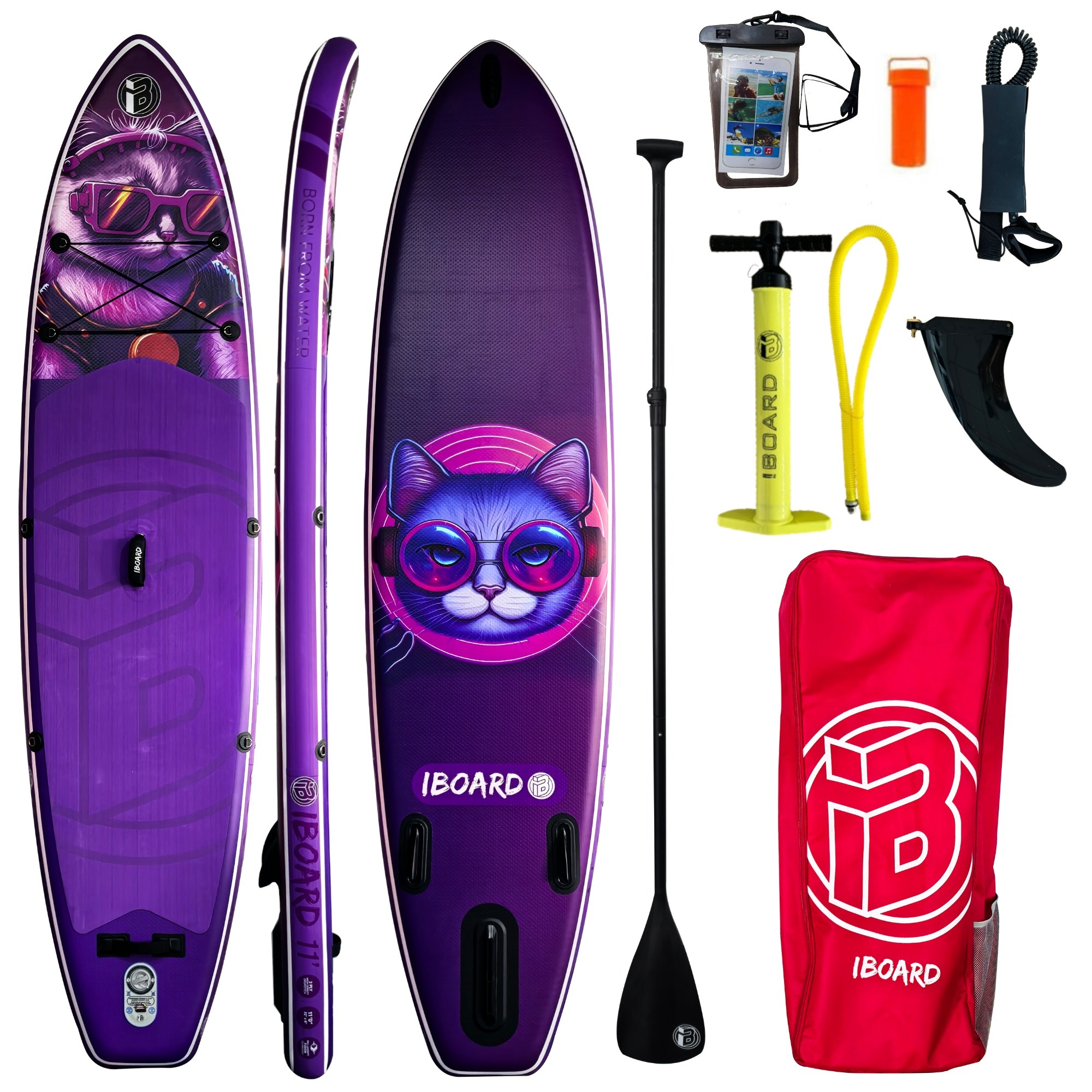 IBoard Cat 11' Paddleboard Veľkosť: Univerzálna veľkosť